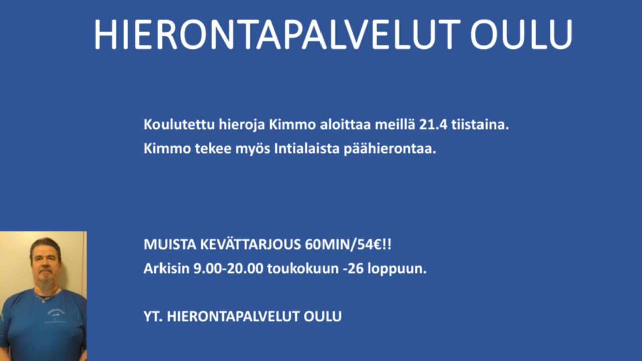 Hierontapalvelut Oulu kuva 6