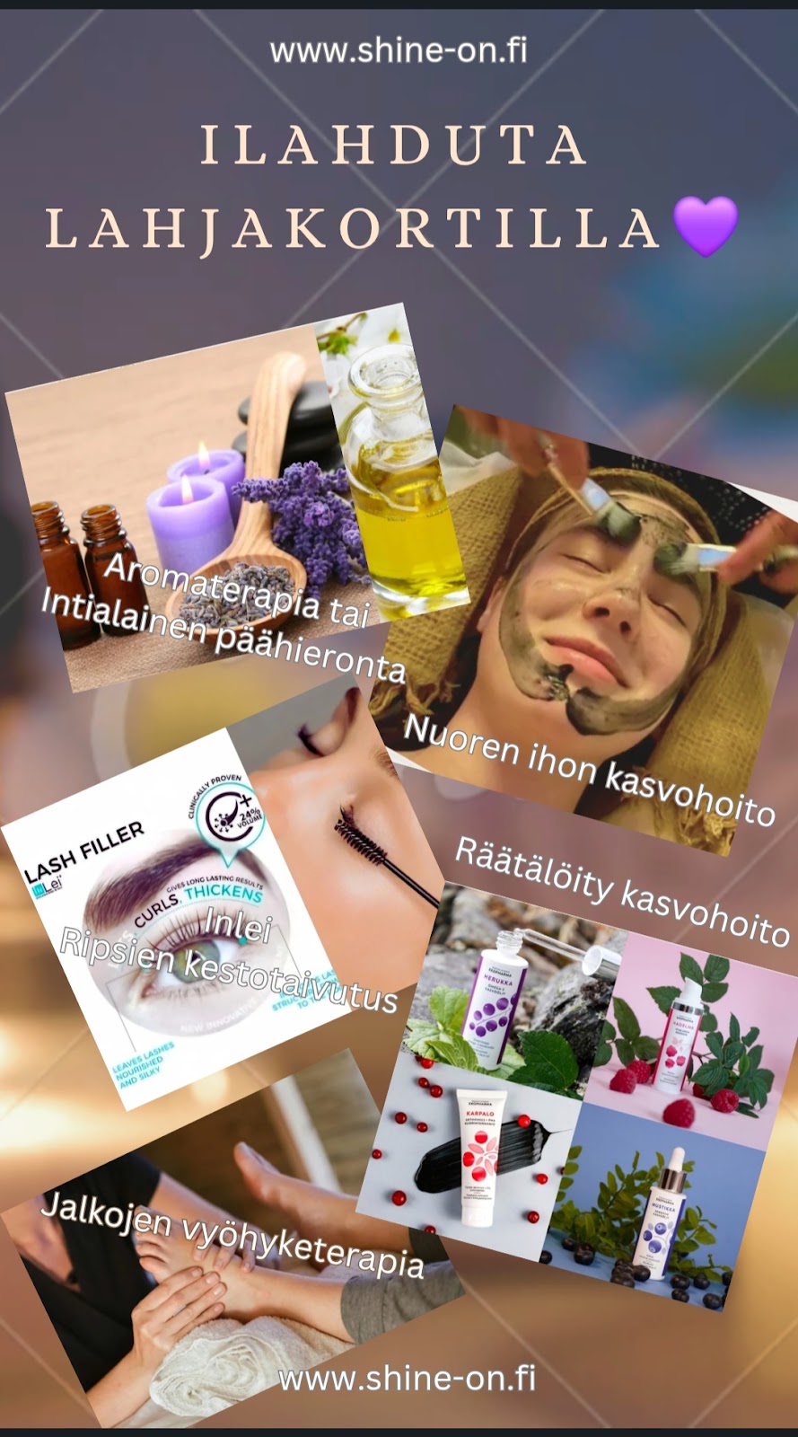 Shine On- Kauneus ja kokonaisvaltainen hyvinvointi kuva 2