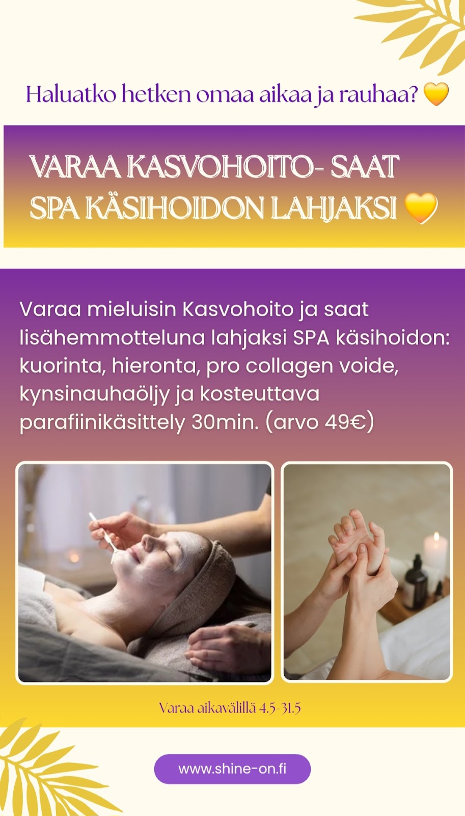 Shine On- Kauneus ja kokonaisvaltainen hyvinvointi kuva 5